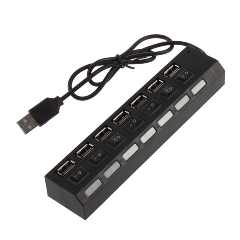 7 Port USB hub USB converter hub USB adapter hub USB hub PC usb hub