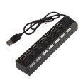 thumbnail image 1 of 7 Port USB hub USB converter hub USB adapter hub USB hub PC usb hub, 1 of 2
