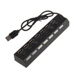 7 Port USB hub USB converter hub USB adapter hub USB hub PC usb hub