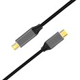 thumbnail image 2 of USB-C 3.1 to Mini DP Adapter Cable - 4K@60Hz Ultra HD Video Converter for Laptop, Mac, PC & Tablet, Thunderbolt 3 Compatible Display Cord, 2 of 5