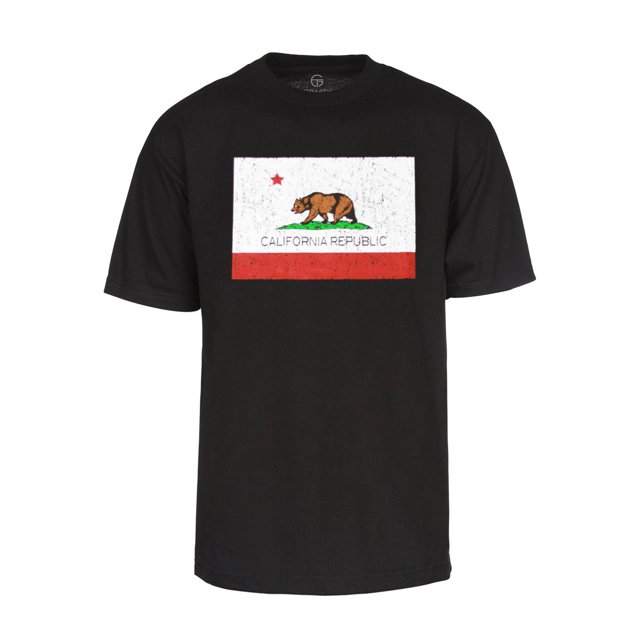 California Bear Republic Black Short Sleeve Shirt- Medium