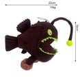 thumbnail image 3 of I-271 Bronze Lantern Fish Plush Toy Mantas Rays Design Stuffed Animal For Game Decor Playtime Fun, 3 of 3