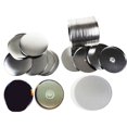 thumbnail image 4 of 100 Pcs Pièces de Bouton en Métal Fournitures Aimant de Réfrigérateur DIY Rond pour Machine à Bouton 32mm, Ensemble d'Accessoires Tout Compris, 4 of 6