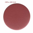 thumbnail image 1 of 10 Pcs Feuilles de Sable Disques Rondes 5 Pouces/125mm 40-2000Granules Polissage Papier de Sable, 1 of 8