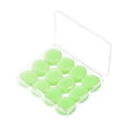thumbnail image 1 of Huayishang 10 Paires de Bouchons d'Oreilles pour Dormir Réutilisables Moulables en Silicone Bouchons d'Oreilles Doux à Réduction de Bruit Bouchons d'Oreilles Anti-Sons avec Étui pour Natation Concert 40dB NRR (Multicolore), 1 of 8