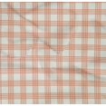thumbnail image 4 of oneOone Organic Cotton Poplin Twill Fabric Gingham Check Decor Fabric Printed BTY 42 Inch Wide, 4 of 4