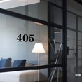 thumbnail image 3 of XINQIHANG 4 Inch Numbers Sticker, (0-9, 5 Sets) Modern Number Vinyl Waterproof Number Self Adhesive Sticker for Signs, Door, Cars, Trucks, Home, Business, Address Number (4 inch), 3 of 5