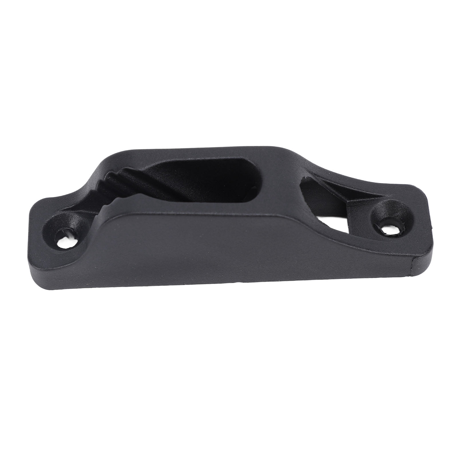 Superior Nylon Boat Rope Clam Cleat - Non Slip Fastening for Yachts and Ships - Black
