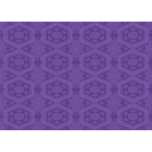 Ahgly Tapis Rectangulaire Lavable en Machine Intérieur Transitionnel Violet Améthyste Violet, 7 Pieds x 10 Pieds