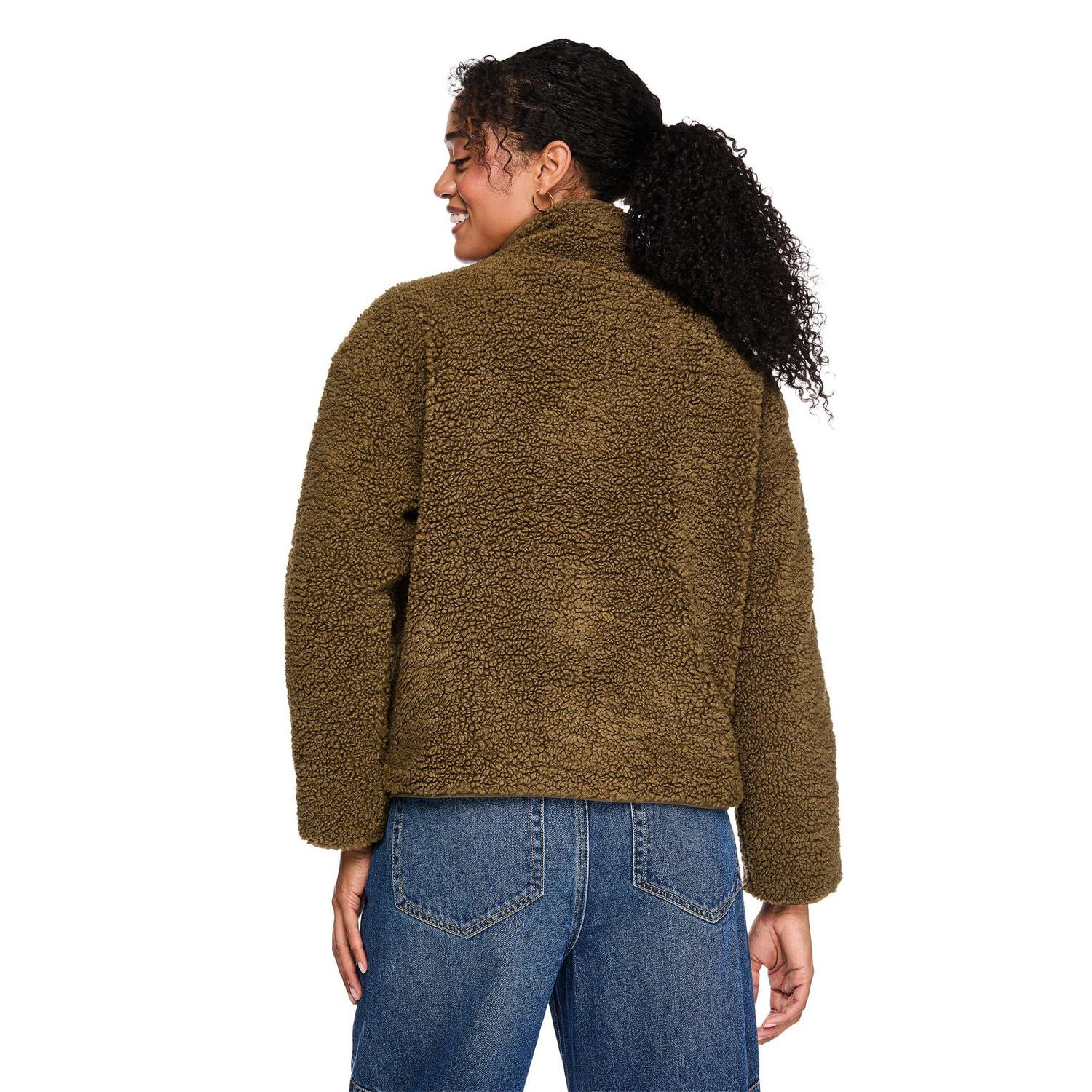 Veste en borgana George pour femmes