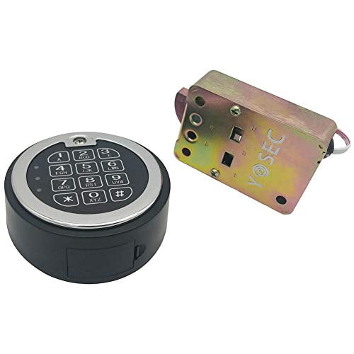 Electronic Digital keypad time delay Lock for safes, up to 5 User Codes, time delay from 0-59 Minutes,Dual Control Model