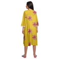 thumbnail image 4 of Moomaya Robe de Nuit Longue Jusqu'au Genou à Patte de Boutonnage pour Femmes, Imprimée, 4 of 6