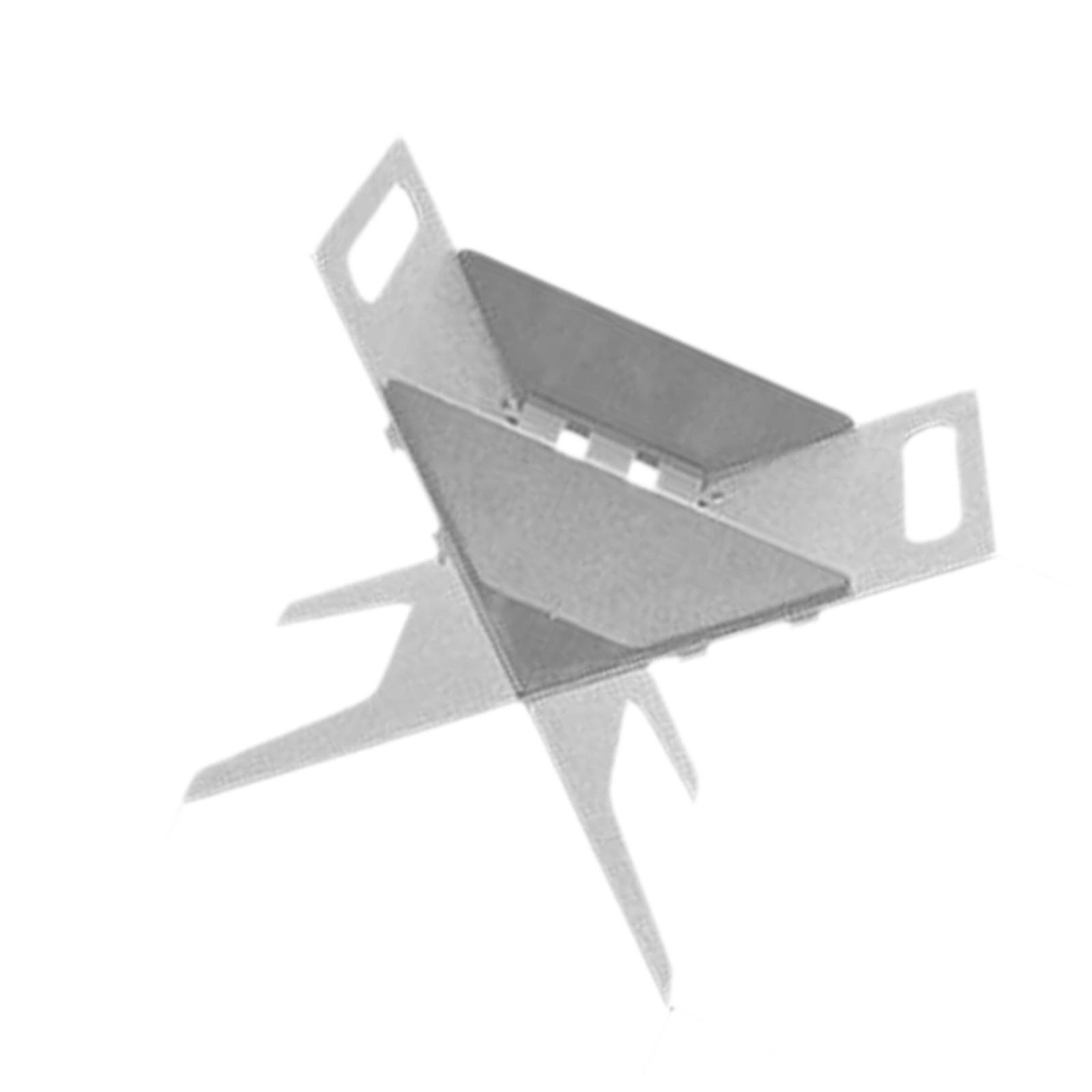 tamizeot Robust Outdoor Fire Camping Fire BBQ Grill Barbecue Lightweight Detachable Furnace For Hikers Easy To Assemble Barbecues