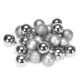 thumbnail image 2 of Christmas 4 Cm 24Pc Plastic Christmas Tree Decoration Ball, 2 of 3