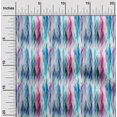 thumbnail image 1 of oneOone Georgette Viscose Blue Fabric Liquid Drip Abstract Sewing Craft Projects Fabric Prints By Yard 42 Inch Wide, 1 of 4