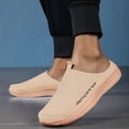 thumbnail image 2 of DXOUPM Mens Slip on Shoes Closed Toe Lightweight Walking Shoes Breathable Slippers Going Out, 2 of 3