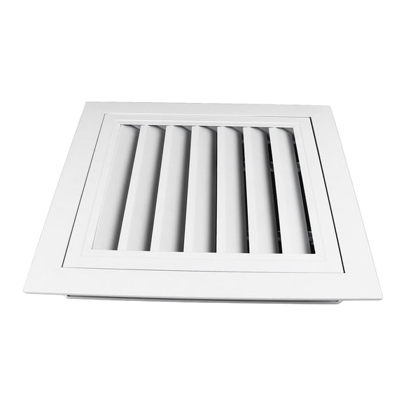 Air Supply Grille, 29.5x29.5cm Inner Size Gable Vent Ventilation 35x35cm Outer Size Wide Compatibility for Office