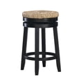 thumbnail image 1 of Tabouret de comptoir Larkin, noir, 1 of 7