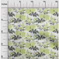 thumbnail image 1 of oneOone Cotton Cambric Fabric Leaves & Floral Ikat Print Fabric BTY 56 Inch Wide, 1 of 4