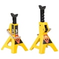 thumbnail image 2 of Estbridge  2 PCS Jack Stands  3 Ton Car Jack Stands Double Locking  Adjustable Height  for 1/10 RC Crawler Car (Red), 2 of 9