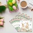 thumbnail image 4 of FcBaudy Easter Theme Party Tableware Set Spring Flower Bunny Disposable Party Supplies Disposable tableware, 4 of 4
