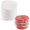 thumbnail image 1 of Burger Discs, 500 Pieces, Round, 12cm, Non-stick Parchment Paper For Burger Press And Past, 1 of 4