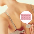 thumbnail image 2 of Baohd Extension Strap Bra Extenders Buckle 4 Hook Breathable Practical Accessories Adjustable Replacement 3 Rows Underwear shrimp red, 2 of 5