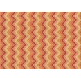 thumbnail image 1 of Ahgly Company Tapis Rectangulaire Orange Lavable en Machine, 8 Pieds x 10 Pieds, 1 of 7