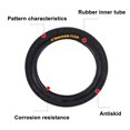 thumbnail image 3 of CIMAXIC Professional 14x2.125 Kids Balance Bike Tire Thicken Outer Tire for Bike Racing (Random Pattern),13.58"X13.58"X1.97", 3 of 4