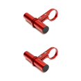thumbnail image 2 of QualitChoice Rallonge de Guidon de Vélo Détachable Réutilisable Extension en Alliage d'Aluminium Support de Fixation pour Bell Rouge 2Ensemble, 2 of 6