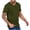 Green-mens short sleeve knit shirts, variant on Brnmxoke Dri Fit V Neck T Shirts for Men Plain Short Sleeve Casual Tees Soft Lightweight Summer Pullover Tops White,L