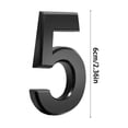 thumbnail image 2 of EGNMCR Gold Modern House Numbers Mailbox Numbers 0-9 Self-Adhesive Street Door Home Address Metal Numbers For Outside Or Inside Signs Easy Install A chopper, 2 of 2