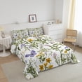 thumbnail image 3 of Erosebridal Girls Pink Floral Bedding Queen Comforter Set, Spring Garden Down Comforter, Microfiber, 3pcs, 3 of 6