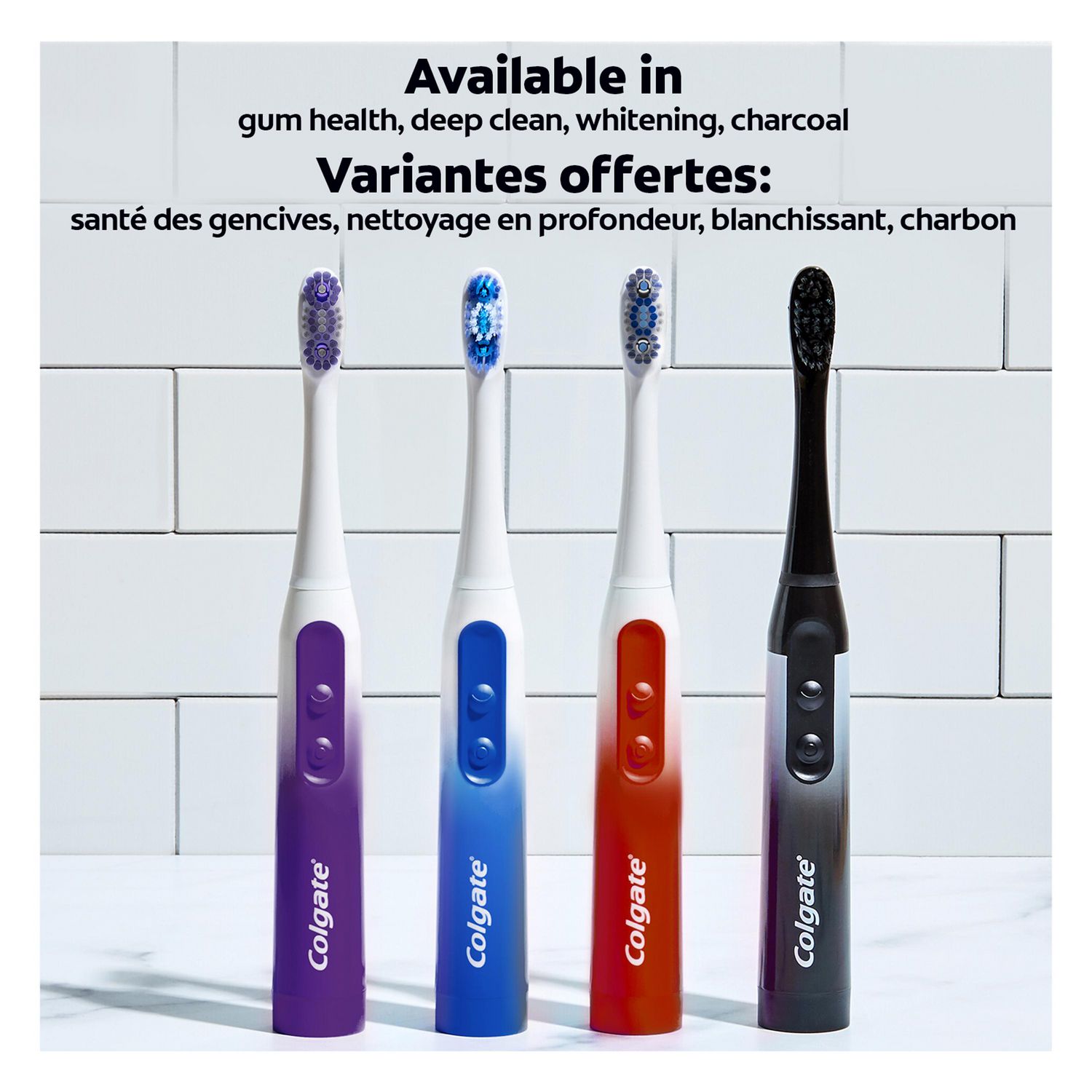 Colgate 360 Charcoal Sonic Powered Battery Toothbrush