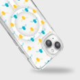 thumbnail image 3 of iPhone 15 Clear Case - Blue and Yellow Bumble Design, 3 of 5