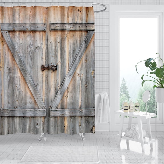 HOARBOEG Various Patterns Shower Shower Curtain Bathroom Shower Curtain Digital Printing Polyester Shower Curtain