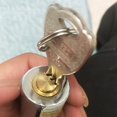 thumbnail image 3 of Bangcool Bicycle Chain Lock Steel 3.28ft Mountain Bike Lock Cycling Cable Lock with Key, 3 of 10