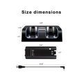 thumbnail image 4 of Wii Chargers for Nintenndo Wii Remote Controller, Wii Charger Dock Station with 2 Rechargeable Batteries and USB Charging Cord for for Wii / Wii U Game Remote Controller, 4 of 7