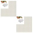 thumbnail image 1 of QualitChoice 100 Square Aluminum Foil Wrappers for Chocolate Sweets Candy Confectionery Silver 2Set, 1 of 6