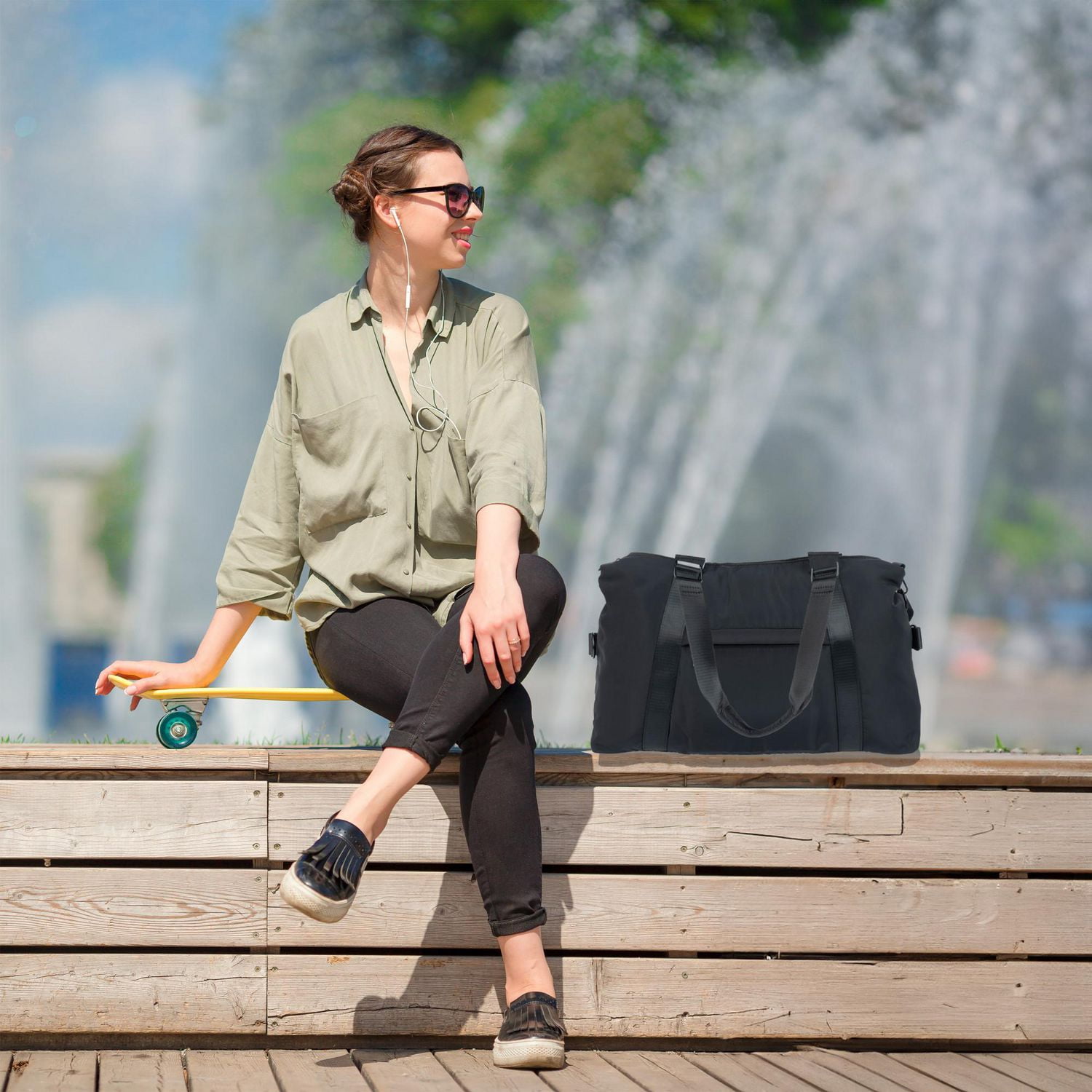 Time and Tru Petite Duffle Adulte