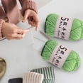 thumbnail image 1 of Clearance Tyidzon Wool Yarn for Crocheting Soft Crochet Thread Yarn, Lightweight Wool Yarn for Crochet Hand Knitting Crocheting Crafting, 1 of 6