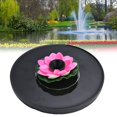 thumbnail image 4 of Solar Powered Water Fountain, Beautiful Landscape Interesting Solar Fountain Water Pump  For Birdbaths Garden 1,2,3, 4 of 8