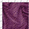 thumbnail image 2 of Soimoi Purple Viscose Chiffon Fabric Shells Ocean Decor Fabric Printed Yard 42 Inch Wide, 2 of 6