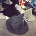 thumbnail image 4 of Modern Witch Hat Made From Fashionable Sheep Wool Halloween Witch Hat, 4 of 5