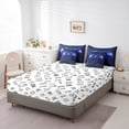 thumbnail image 4 of YST Ensemble de Literie 3D Gamer 7 Pcs Tout-en-un pour Adulte, Ensemble de Couette Pleine pour Garçons, Ensembles de Literie Pleine pour Garçons, Ensembles de Couette pour Garçons, Ensembles de Lit Géométriques de Jeu Réversibles avec Ensemble de Draps, 4 of 5