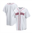 thumbnail image 1 of Red Sox MLB Boston Red Sox 34 David Ortiz Chandail Brodé de Baseball Chandail Blanc Vierge-Hu, 1 of 2