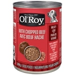 Ol' Roy Mouflé de viande avec de la nourriture pour chiens de bouche