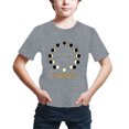 thumbnail image 1 of B91xZ Chemises Garçons Manches Courtes Polo Mode, Gris 9-10 Ans, 1 of 4