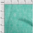 thumbnail image 2 of oneOone Georgette Viscose Sea Green Fabric Moire Craft Projects Decor Fabric Printed By The Yard 42 Inch Wide, 2 of 4