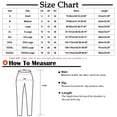thumbnail image 5 of Plebaso Womens Elastic Waist Capris Pants Solid Color Straight Wide Leg Trousers With Pockets Ladies Casual Trousers, 5 of 5